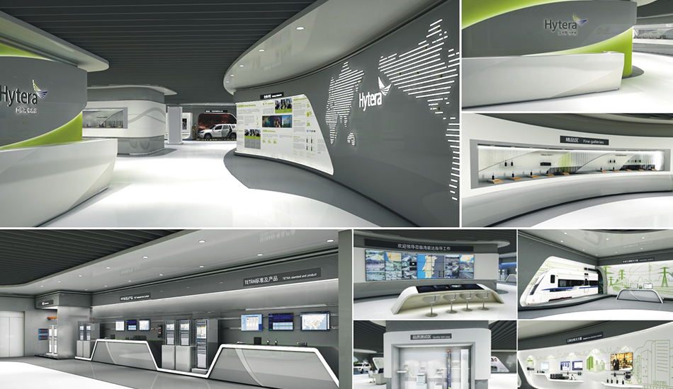 海能達(dá)展廳設(shè)計_北辰品牌設(shè)計