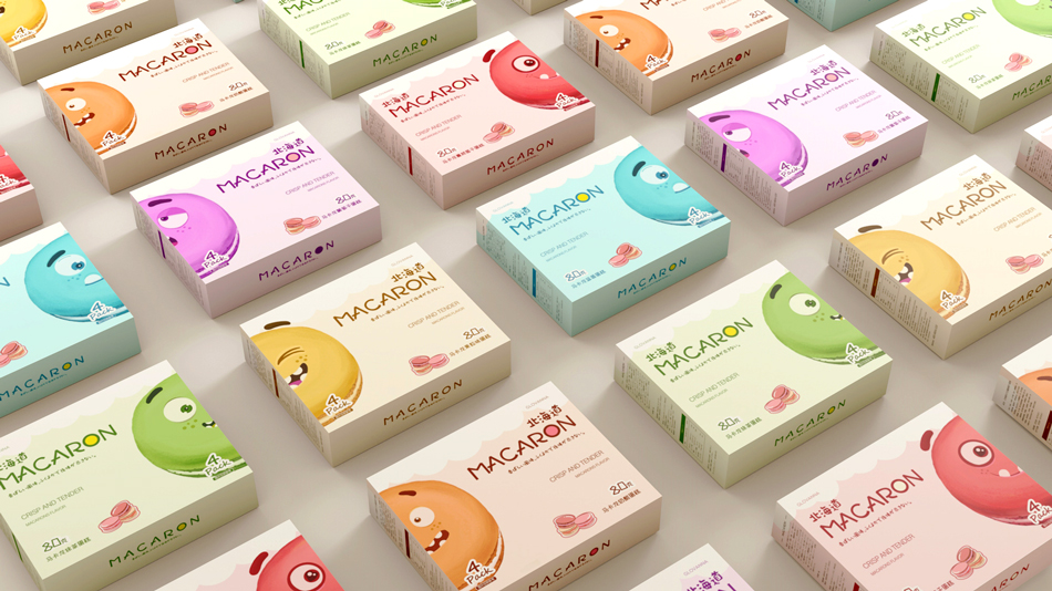 馬卡龍、食品包裝設計3