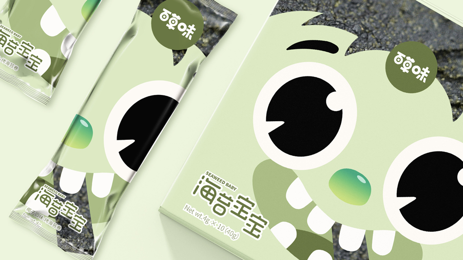 百草味食品包裝設計