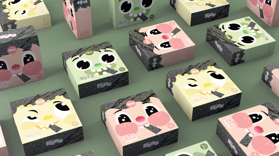 百草味食品包裝設計